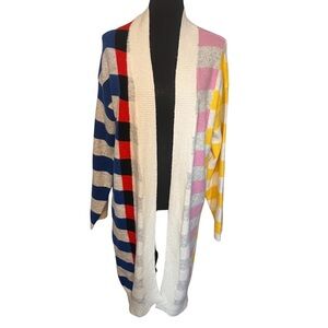 Lego X Target Color Block Womens Sweater Sz M Cozycore Kidcore Casual Soft Long